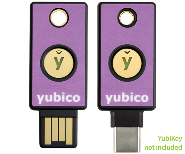 YubiStyle Cover - Purple - A / C NFC