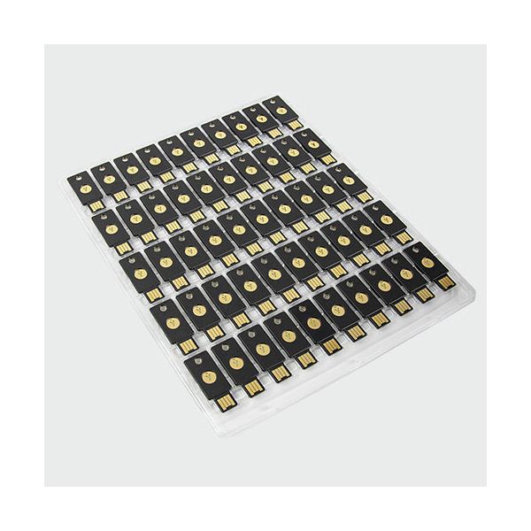YubiKey 5 NFC - Tray of 50 | Two Factor Security Key