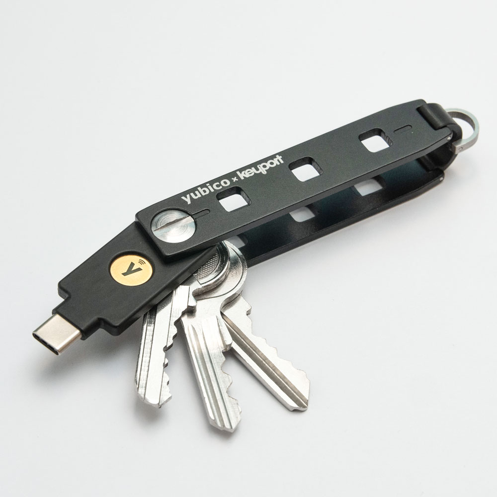 YubiKey and keys not included