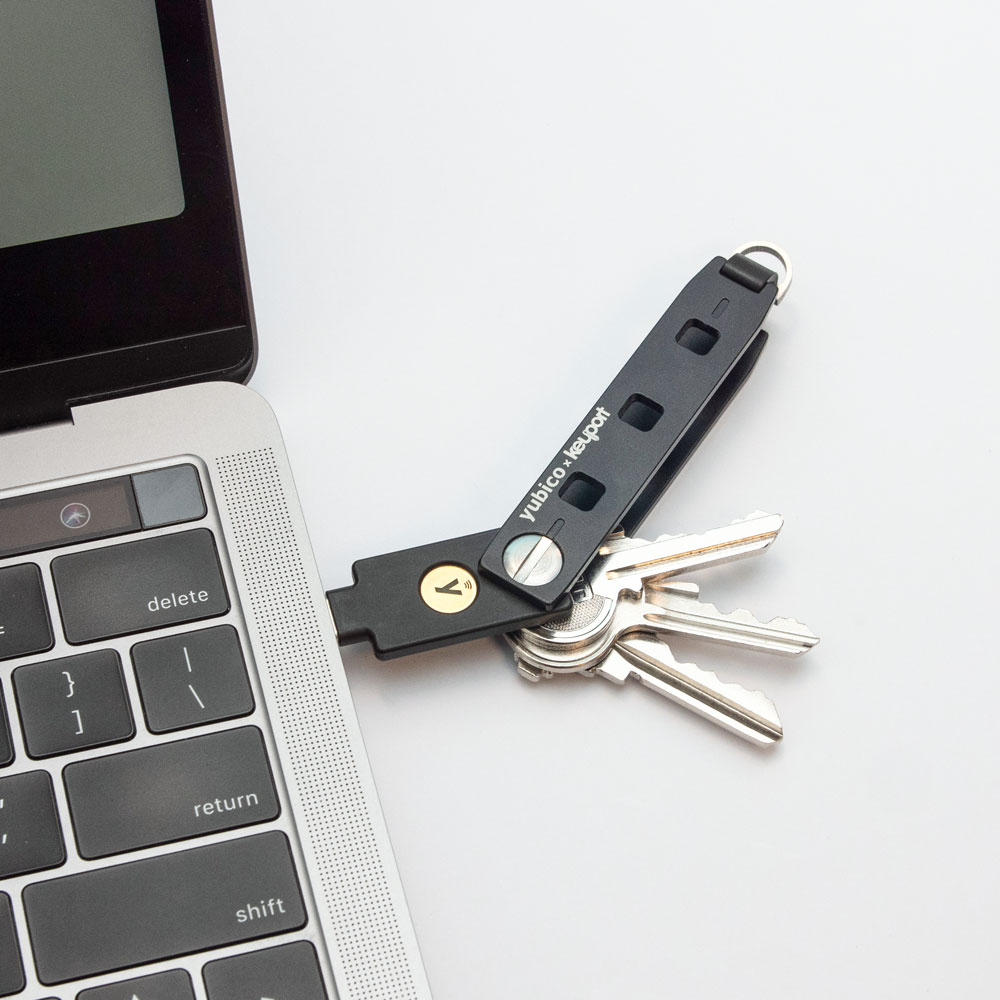 YubiKey and keys not included
