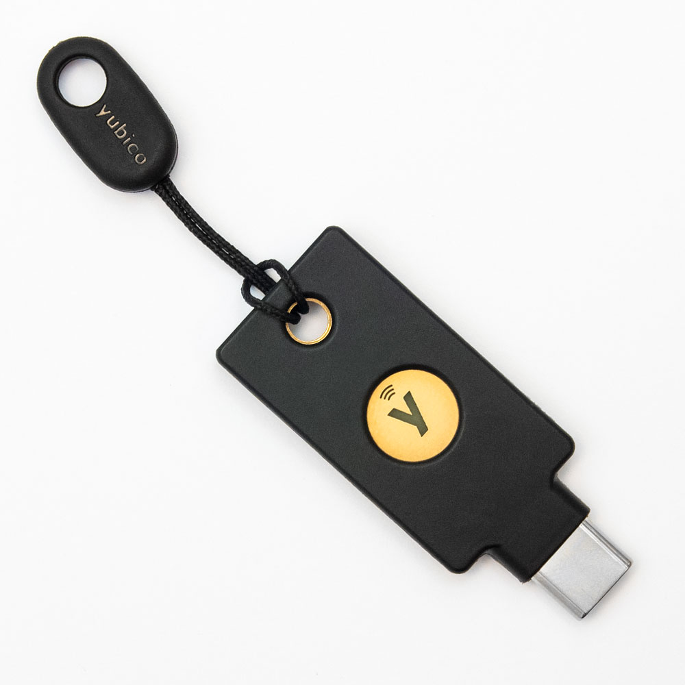 YubiKey not included