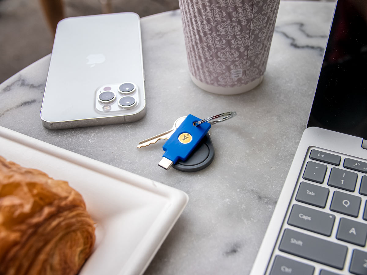 Yubikey 5c Nfc Usb Tipo C Llave Seguridad Fido2 U2f!