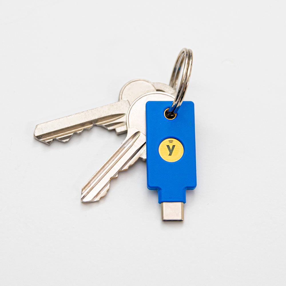 Yubico 5060408462331 USB-C YubiKey 5C NFC Two-Factor Security Key