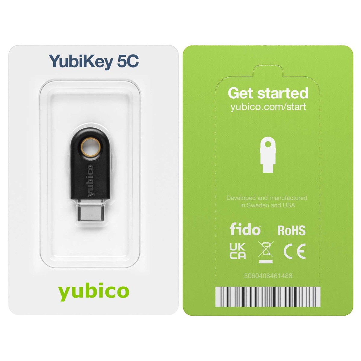 YubiKey 5C - 2 Pack