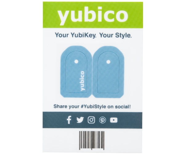 YubiStyle Cover - Blue -C