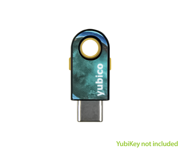 YubiStyle Cover - Geode Blue - C