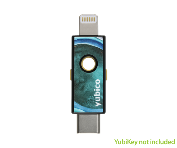 YubiStyle Cover - Geode Blue - Ci