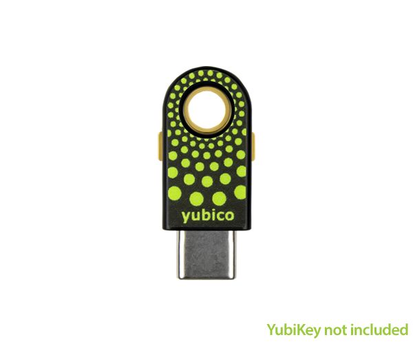 YubiStyle Cover - Polka Green - C