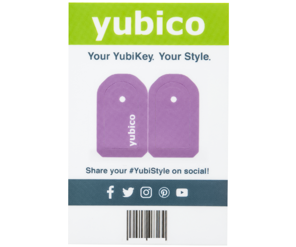 YubiStyle Cover - Purple - C