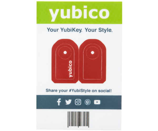 YubiStyle Cover - Red -C