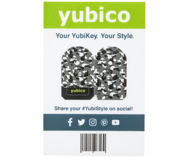 YubiStyle Cover - Urban Camo - C